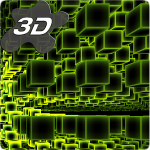 Infinite Cubes Particles 3D Live Wallpaper