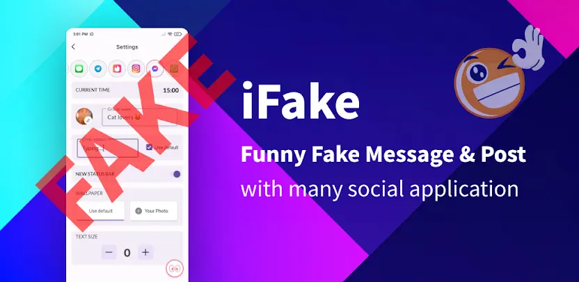 iFake: Fake Chat Messages