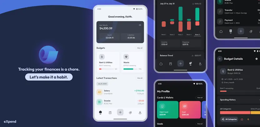 eXpend: Make Budgeting a Habit